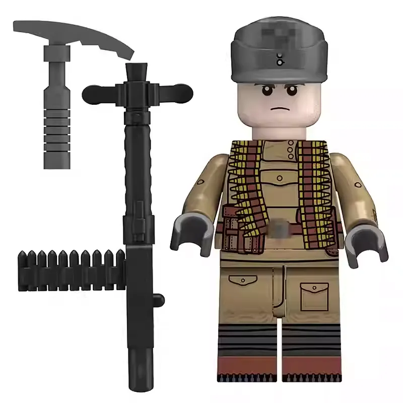 Gebirgsjager MG34 minifigures N635 Military figure