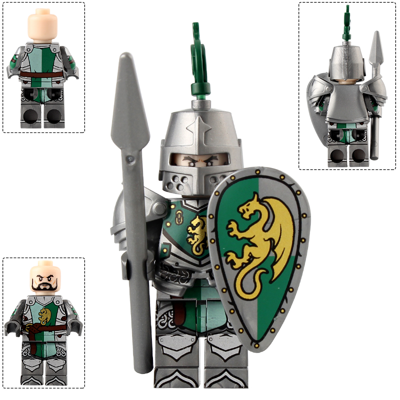 Green Dragon Rider minifigures VP112 Military figure