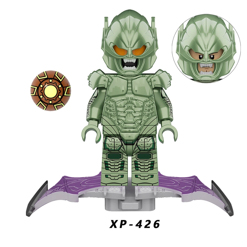 Green Goblin (movie) minifigures figure XP-426 Marvel Custom Minifigure