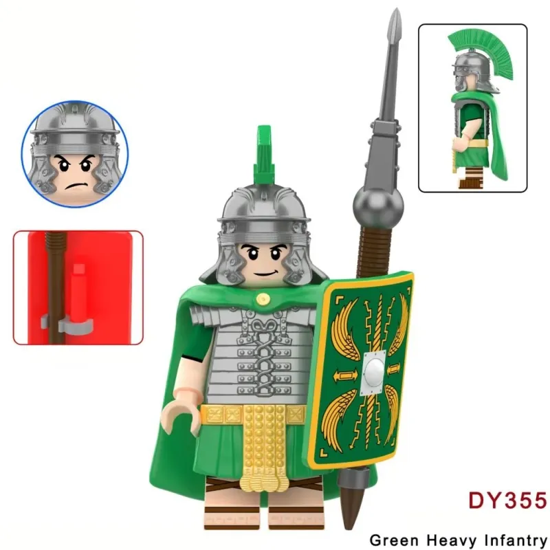 Green Heavy Infantry minifigures DY355 Other figure