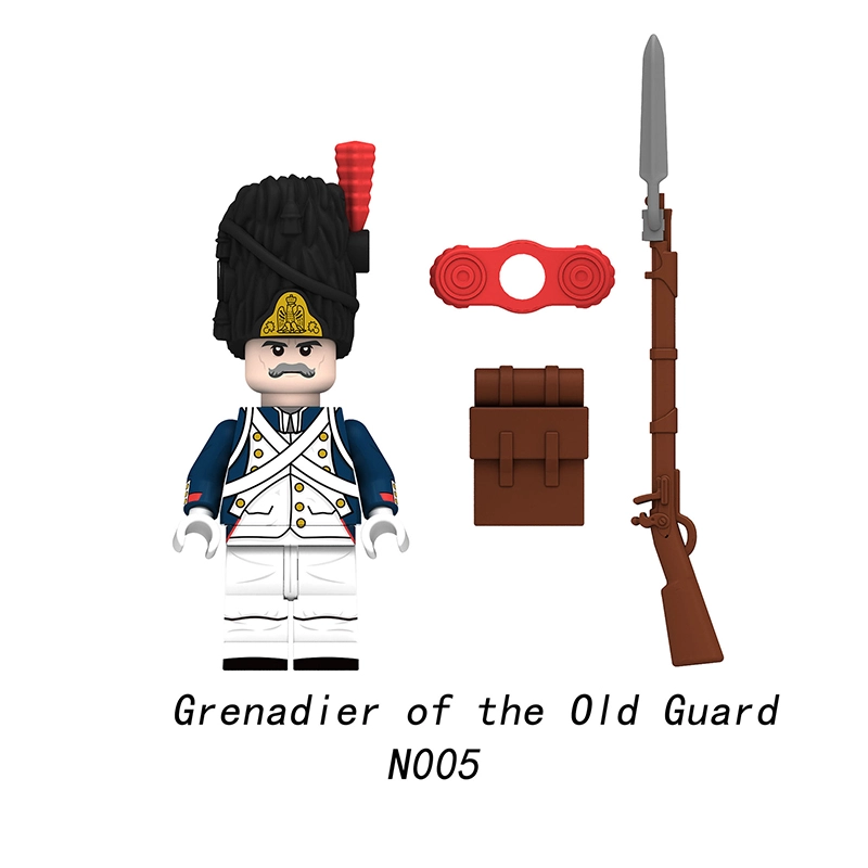 Grenadier of the Old Guard minifigures figure N005 Military Custom Minifigure