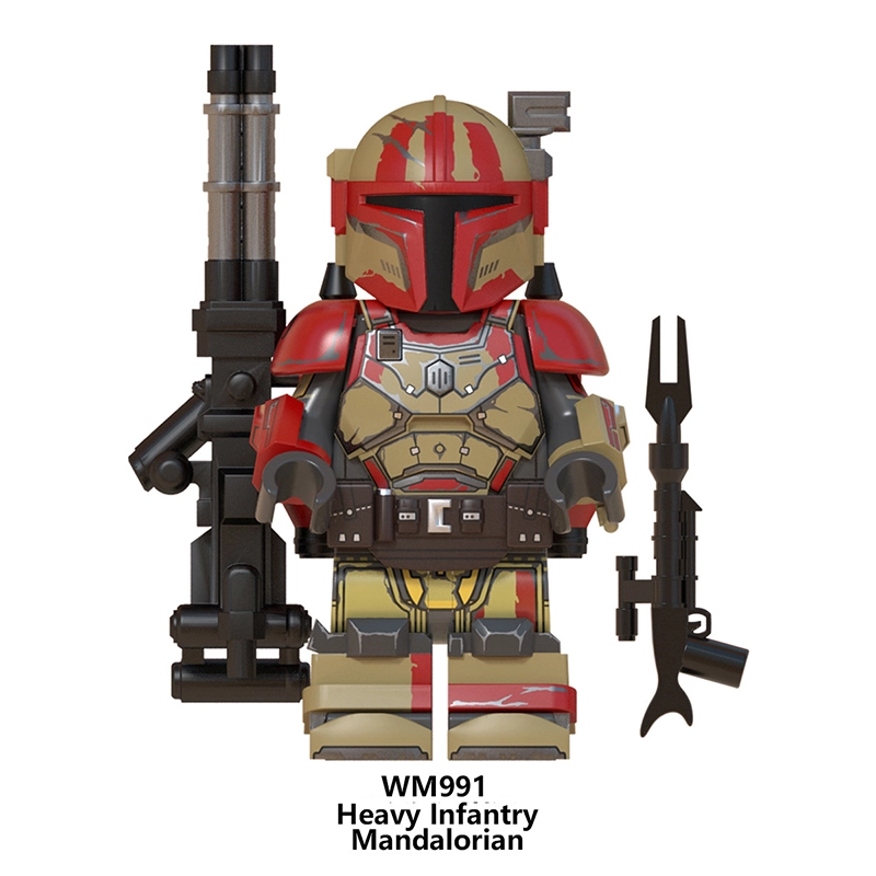 Heavy Infantry Mandalorian minifigures WM991 Star Wars figure