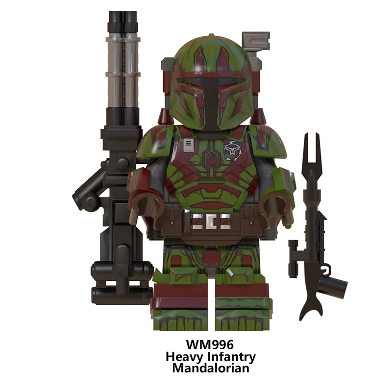 Heavy Infantry Mandalorian minifigures WM996 Star Wars figure