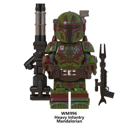 Heavy Infantry Mandalorian minifigures WM996 Star Wars figure
