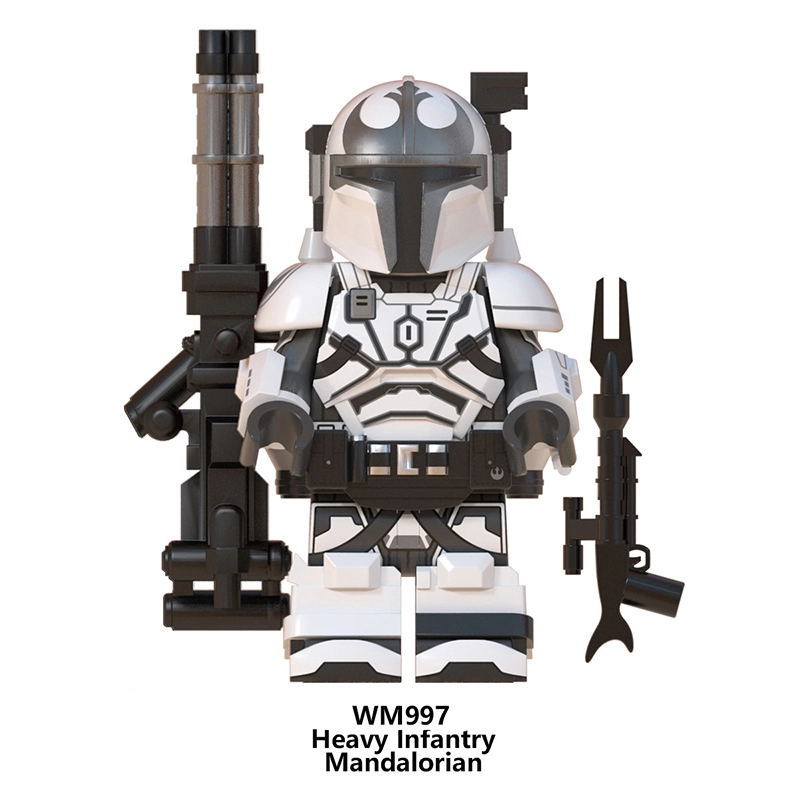 Heavy Infantry Mandalorian minifigures WM997 Star Wars figure