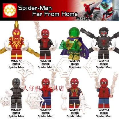 Iron Spider Minifigures WM777 Marvel MiniFigure