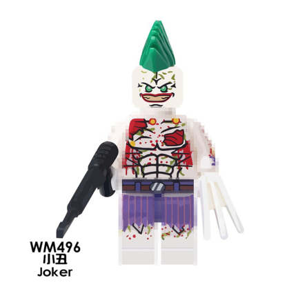 Joker-Titan (Arkham Asylum) minifigures WM496 DC figure