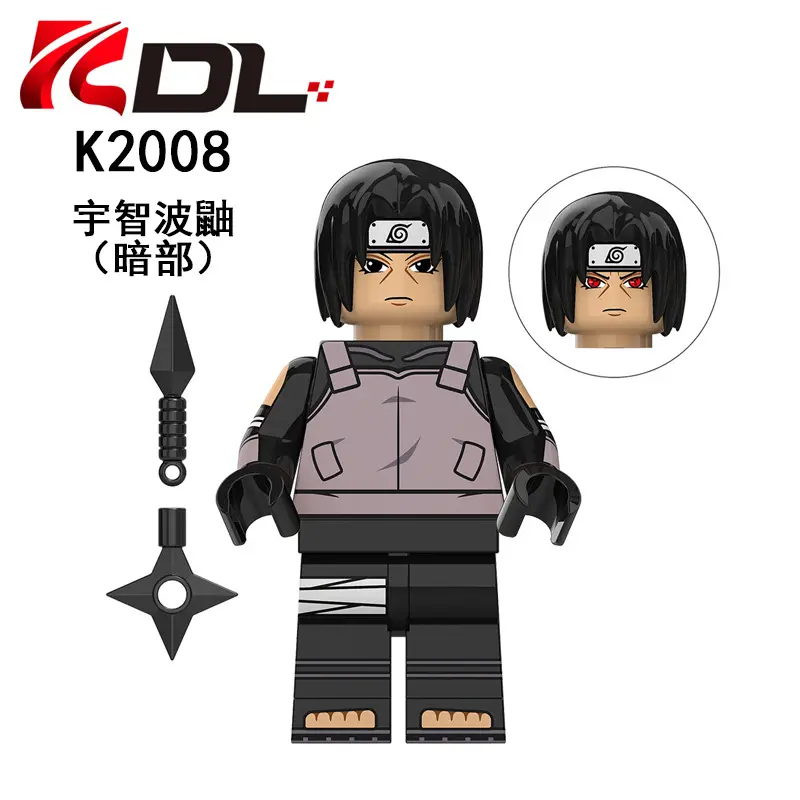 Uchiha Itachi (Konoha's Shinobi) KDL K2008 Minifigures-Minifigtoys.com