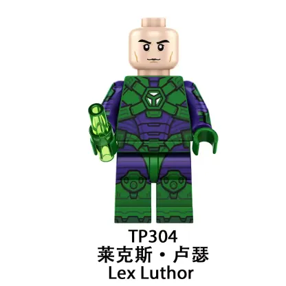 Lex Luthor minifigures figure TP304 DC Custom Minifigure