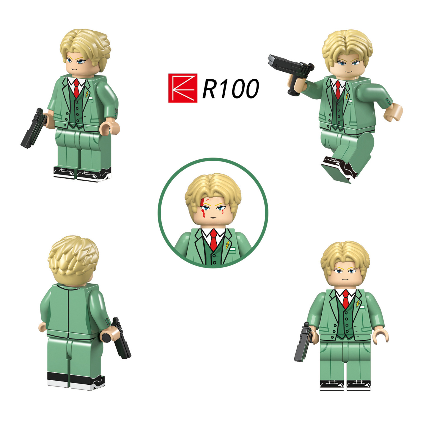Loid Forger minifigures R100 Anime/Manga figure