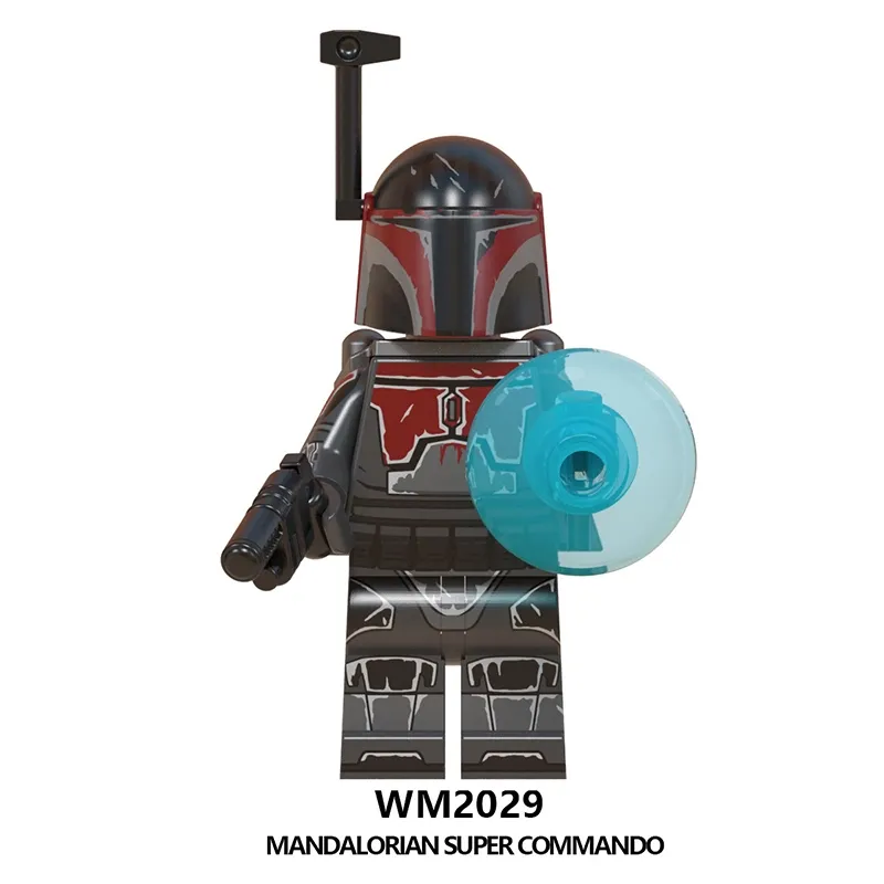 Mandalorian Super Commando minifigures WM2029 Star Wars figure