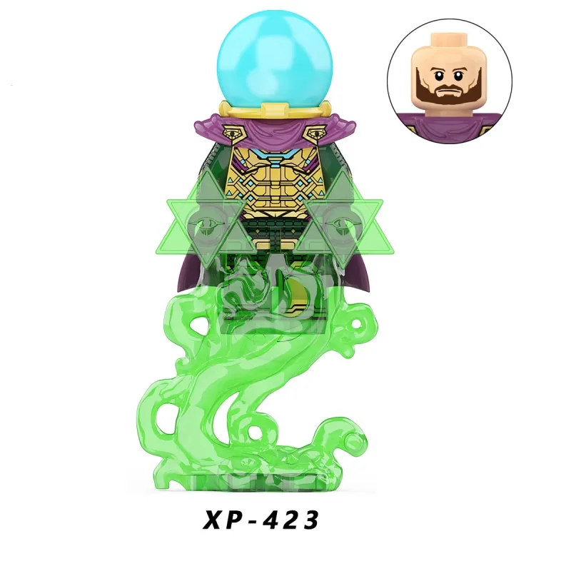 Mysterio (MCU) minifigures Quentin Beck - Jake Gyllenhaal figure XP-423 Marvel Custom Minifigure