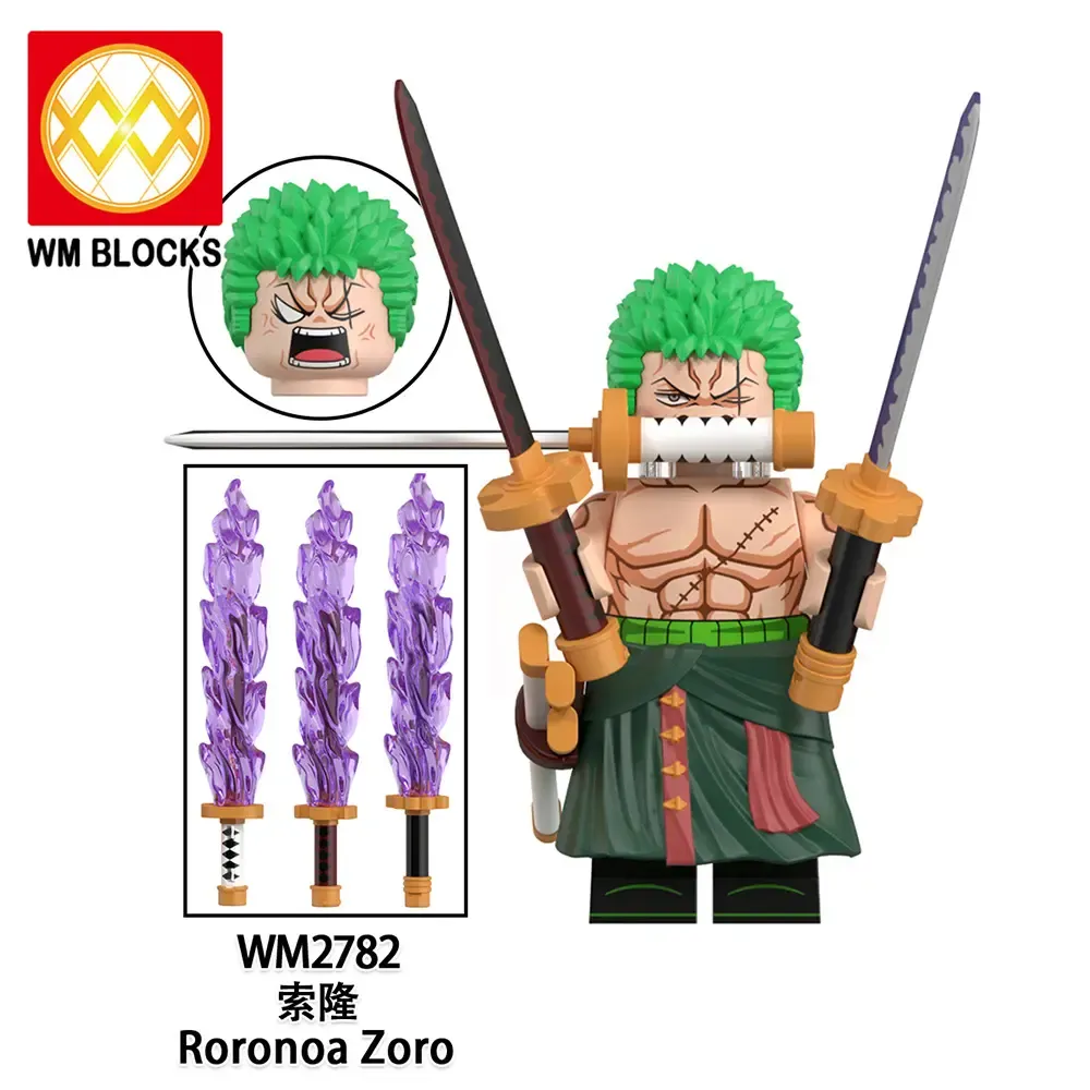 Roronoa Zoro World Minifigures WM2782 Minifigures-Minifigtoys.com
