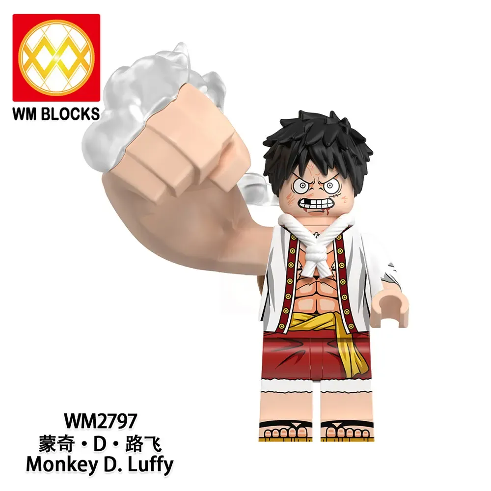 Monkey D. Luffy World Minifigures WM2797 Minifigures-Minifigtoys.com