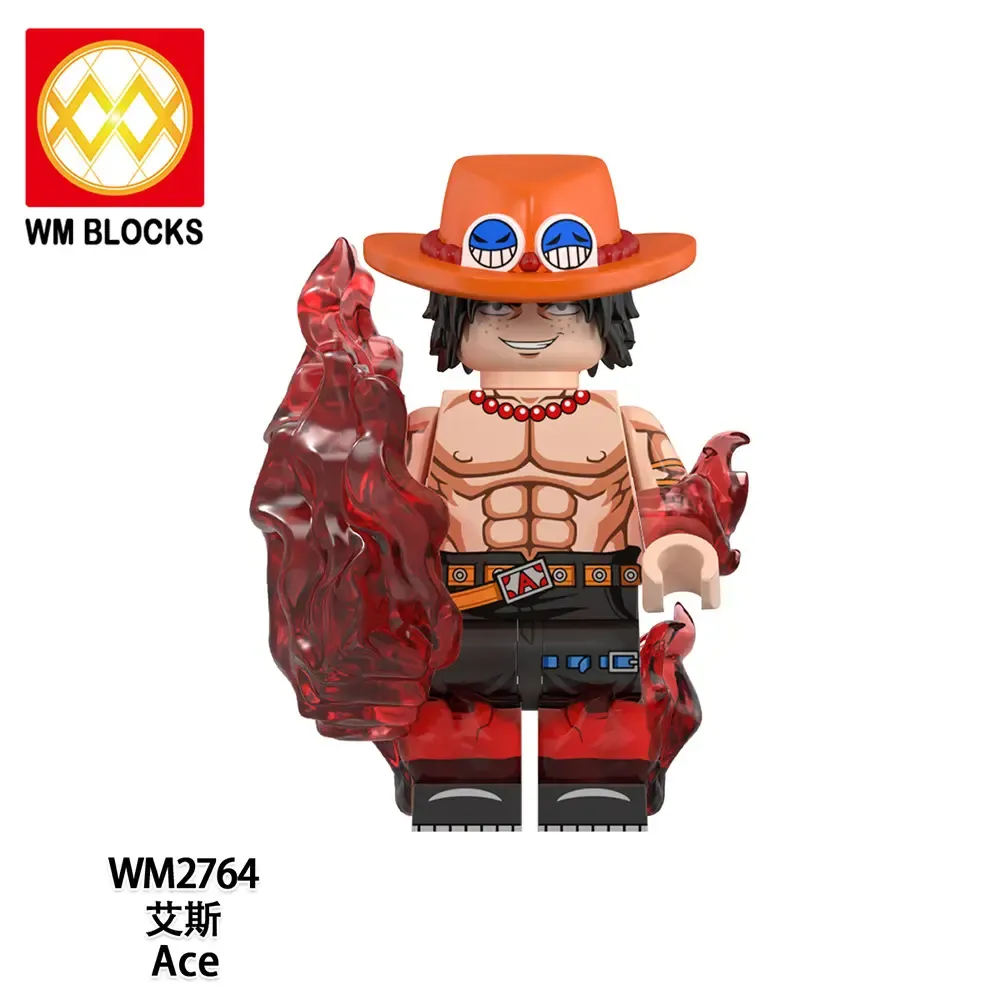 Portgas D. Ace World Minifigures WM2764 Minifigures-Minifigtoys.com