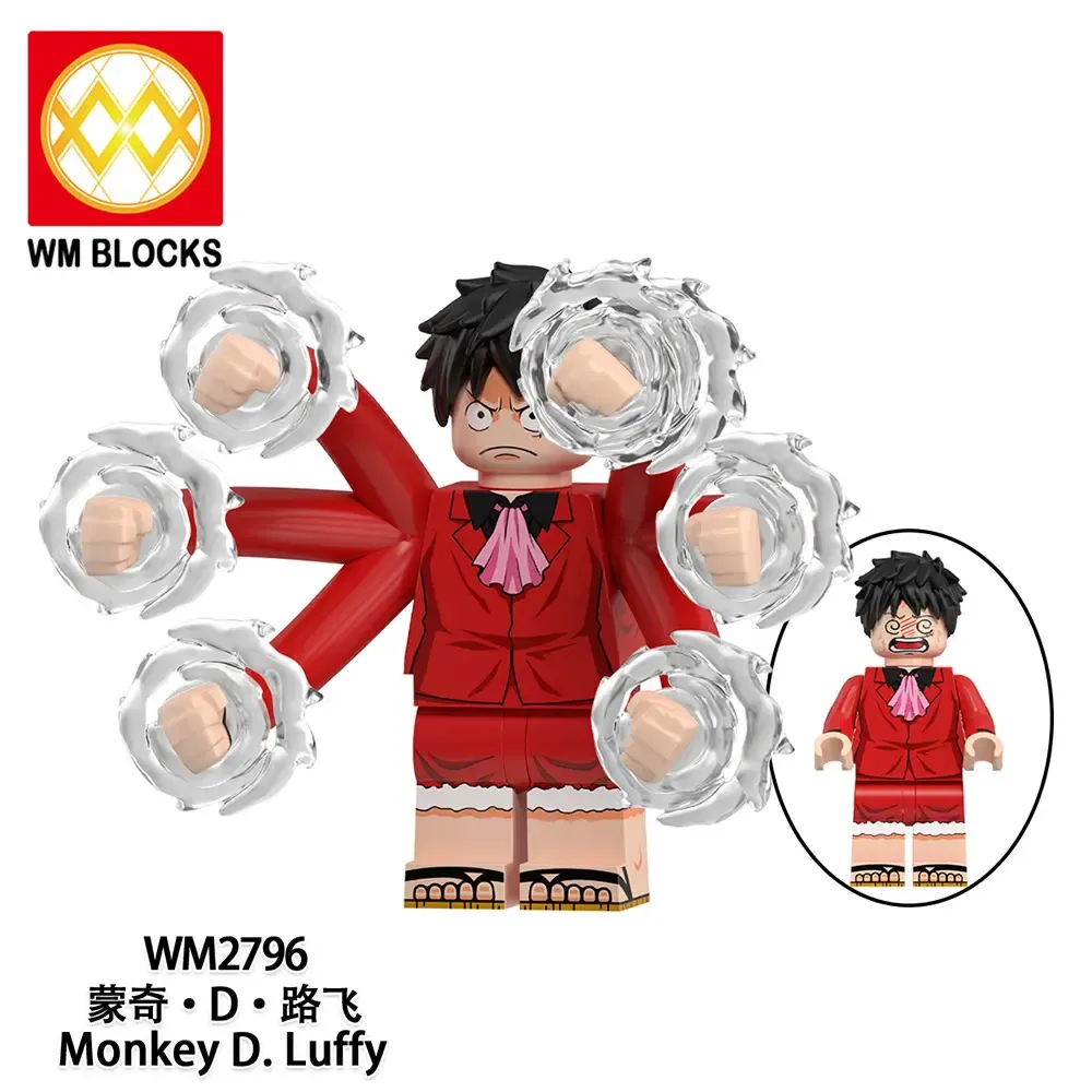 Monkey D. Luffy World Minifigures WM2796 Minifigures-Minifigtoys.com