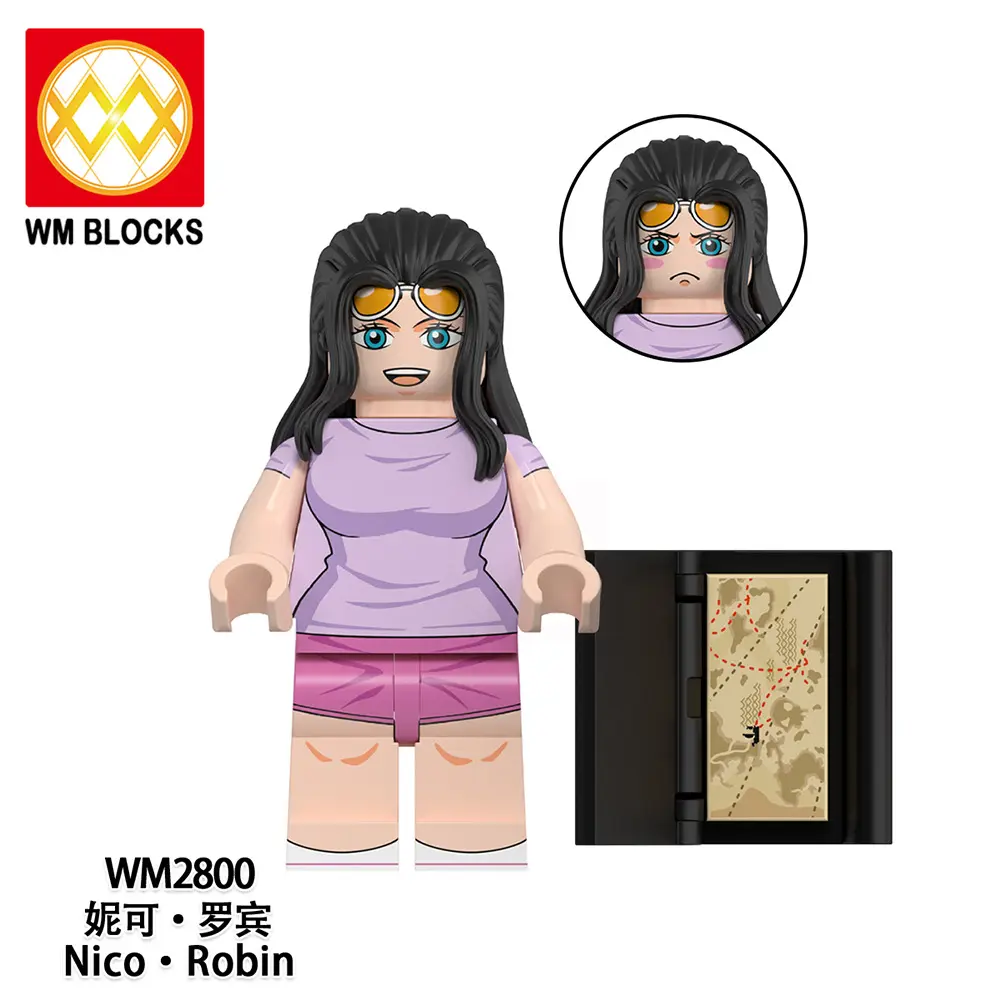 Nico Robin World Minifigures WM2800 Minifigures-Minifigtoys.com