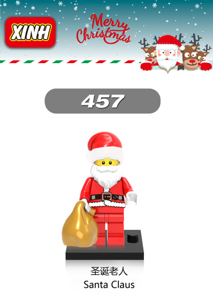 Santa Claus minifigures 457 Celebrities figure