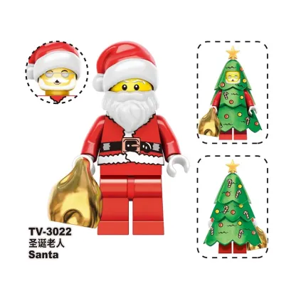 Santa minifigures TV-3022 Celebrities figure