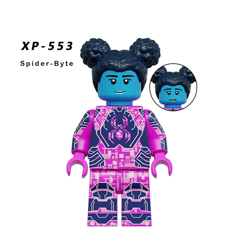Spider-Byte minifigures figure XP-553 Marvel Custom Minifigure