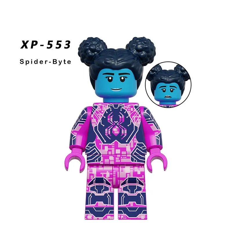 Spider-Byte minifigures figure XP-553 Marvel Custom Minifigure