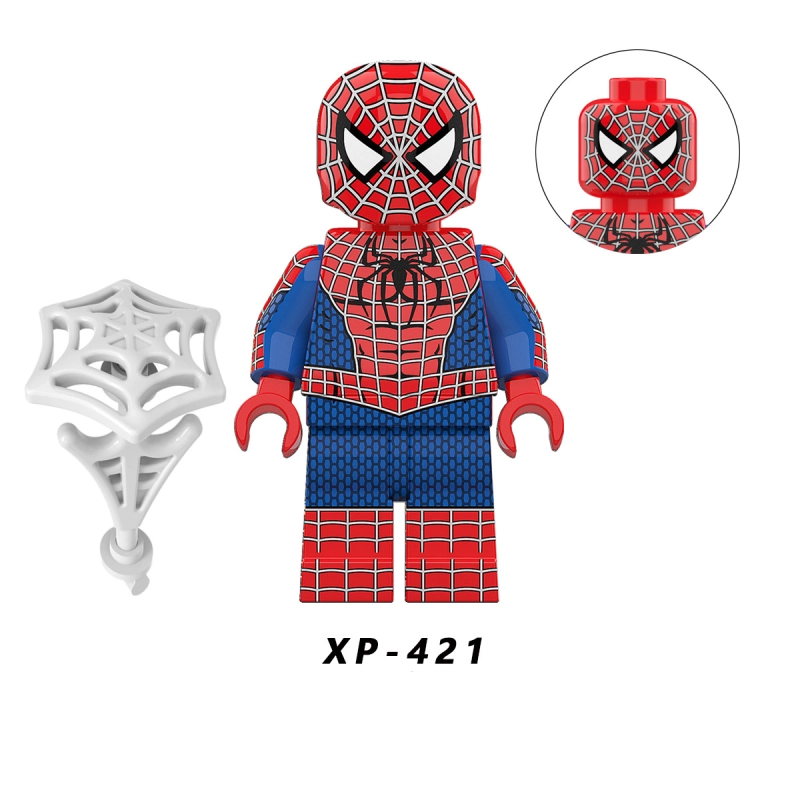 Spider-man (Raimi) minifigures Peter Parker - Tobey Maguire figure XP-421 Marvel Custom Minifigure