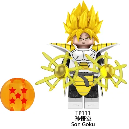 Super Saiyan Goku Armored minifigures TP111 Dragon Ball figure