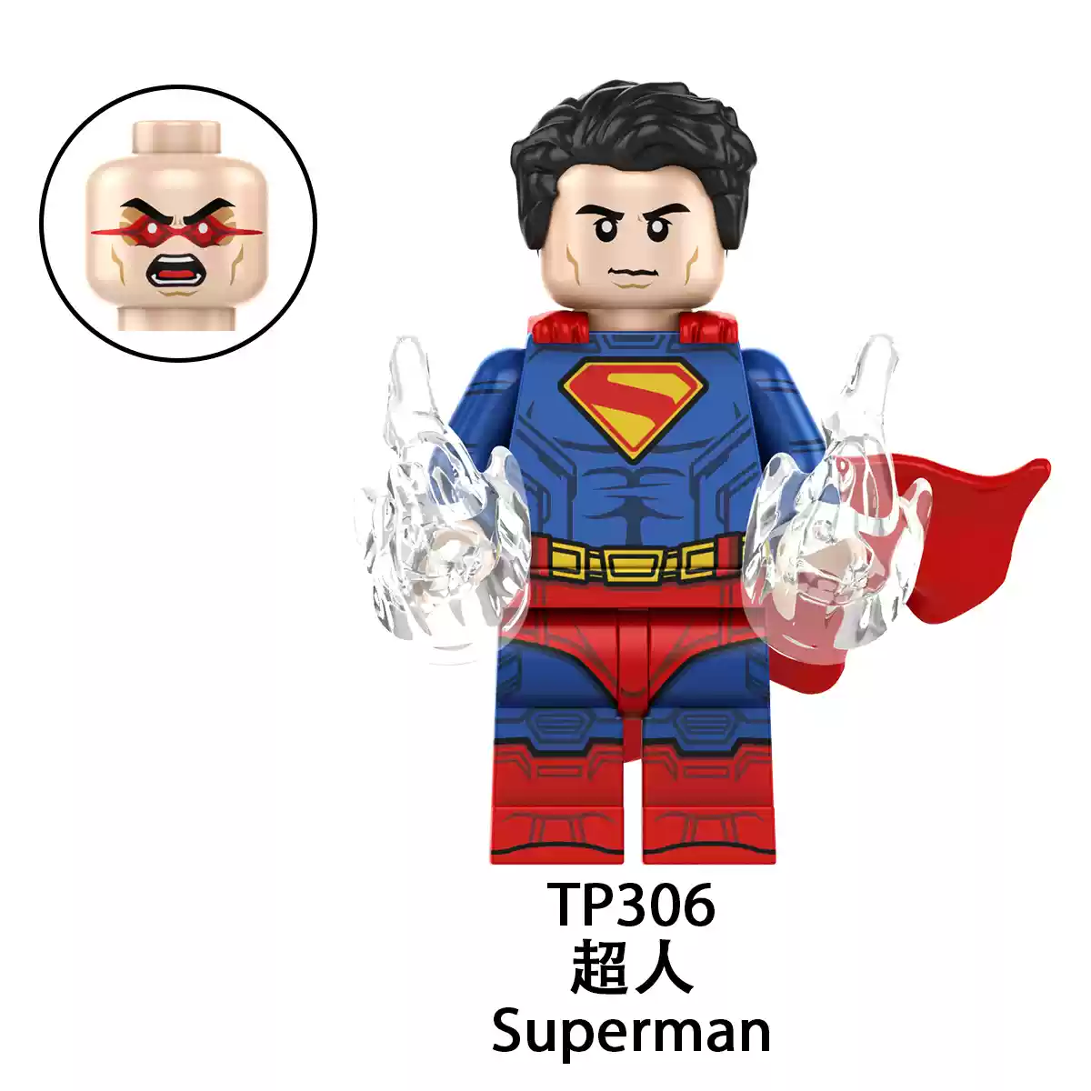Superman minifigures Clark Kent figure TP306 DC Custom Minifigure