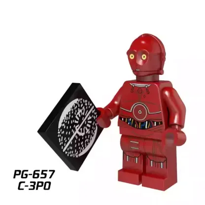 TC-4 Protocol Droid minifigures PG-657 Star Wars figure