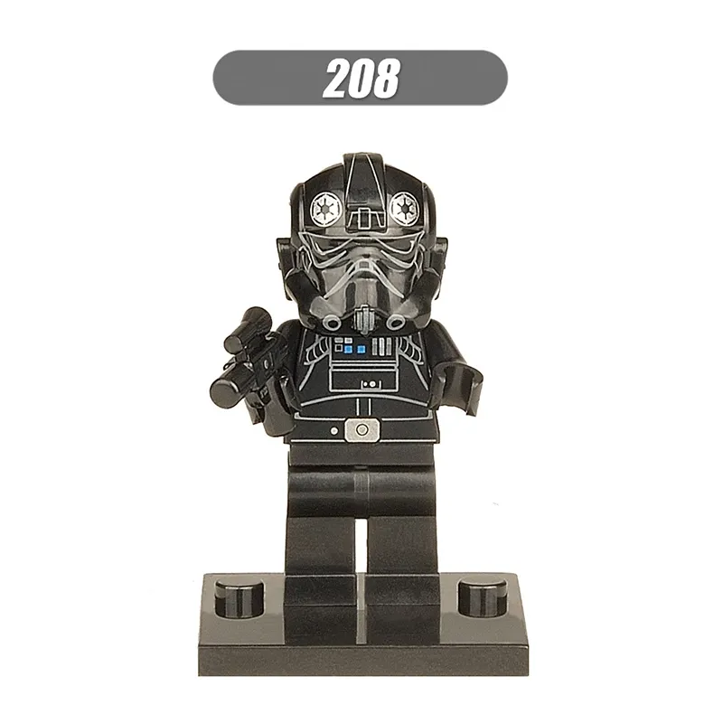 TIE Fighter Pilot minifigures 208 Star Wars figure
