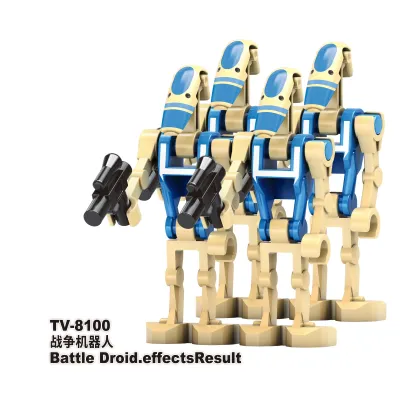 Battle Droid TV TV-8100 Minifigures-Minifigtoys.com