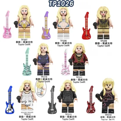Taylor Swift TP208 Minifigures Celebrities Minifigure
