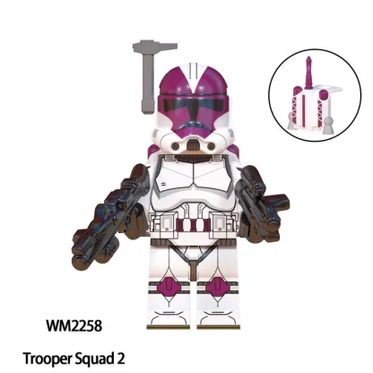 Trooper Squad 2 minifigures WM2258 Star Wars figure