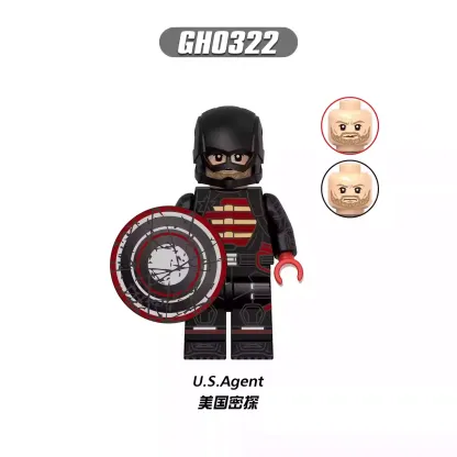 U.S. Agent minifigures GH0322 Marvel figure