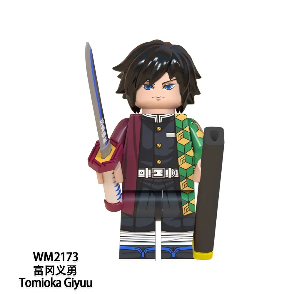 Giyu Tomioka World Minifigures WM2173 Minifigures-Minifigtoys.com