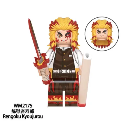 Kyojuro Rengoku World Minifigures WM2175 Minifigures-Minifigtoys.com