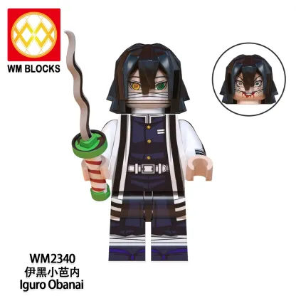 Obanai Iguro World Minifigures WM2340 Minifigures-Minifigtoys.com