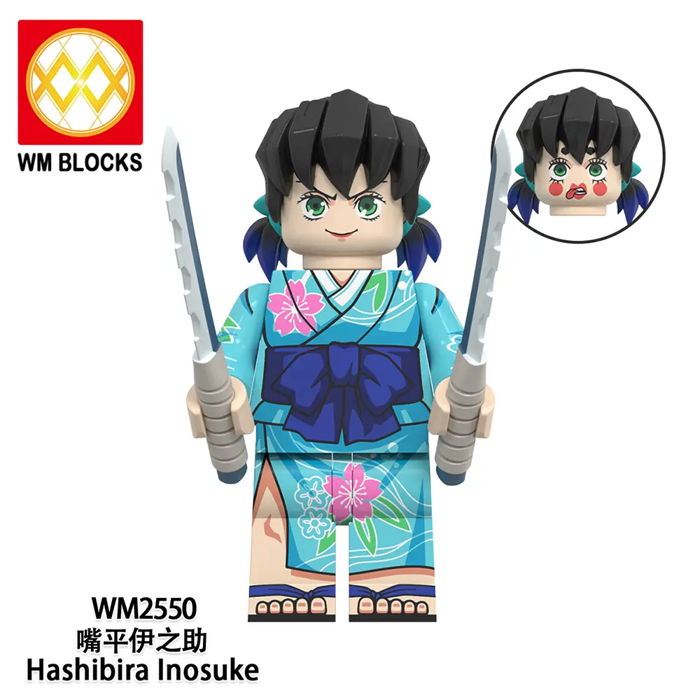 Inosuke Hashibira World Minifigures WM2550 Minifigures-Minifigtoys.com
