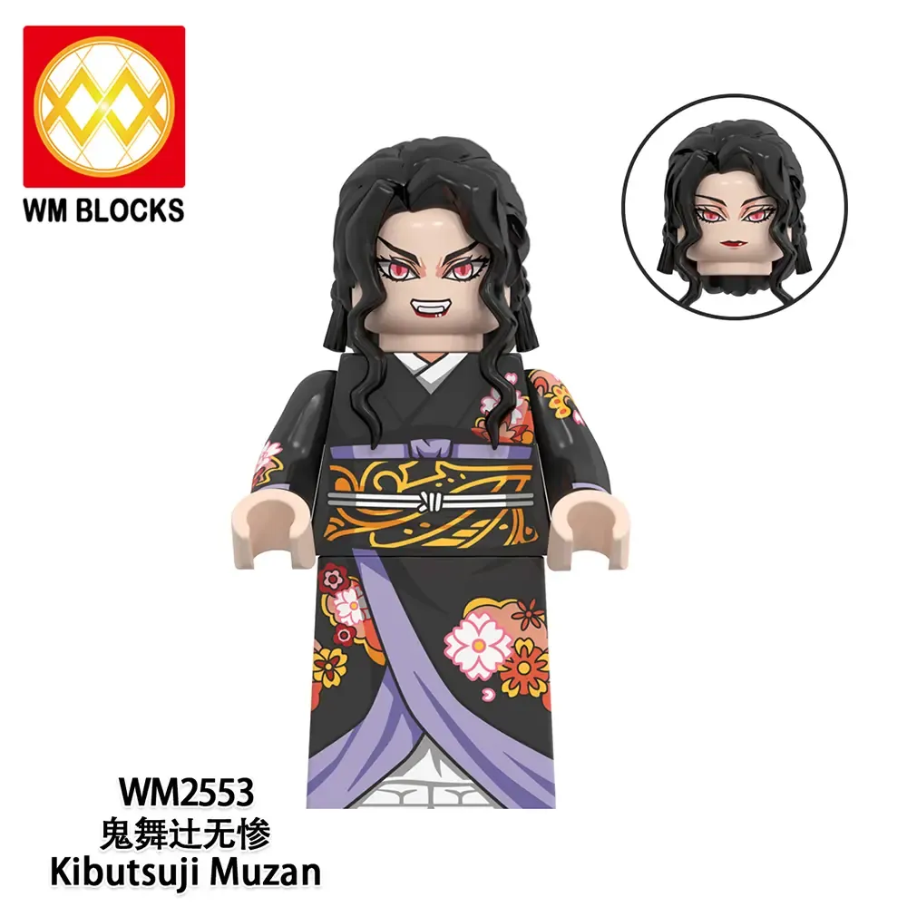 Muzan Kibutsuji World Minifigures WM2553 Minifigures-Minifigtoys.com