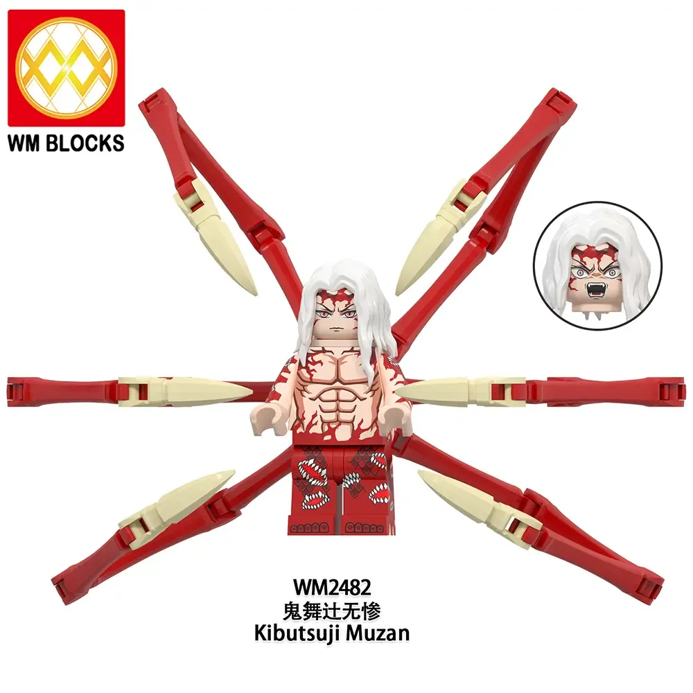 Muzan Kibutsuji World Minifigures WM2564 Minifigures-Minifigtoys.com