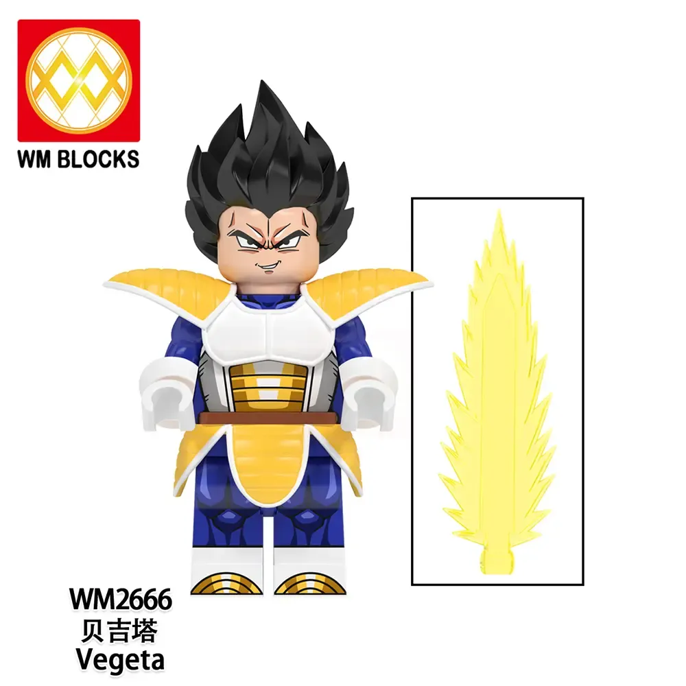 Vegeta World Minifigures WM2666 Minifigures-Minifigtoys.com