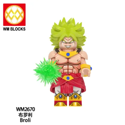 Broly World Minifigures WM2670 Minifigures-Minifigtoys.com