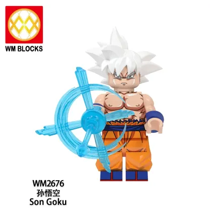Goku (Ultra Instinct) World Minifigures WM2676 Minifigures-Minifigtoys.com