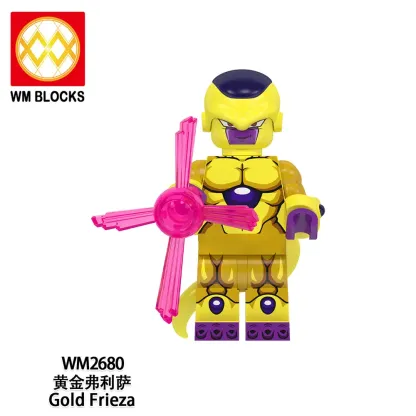 Golden Frieza World Minifigures WM2680 Minifigures-Minifigtoys.com