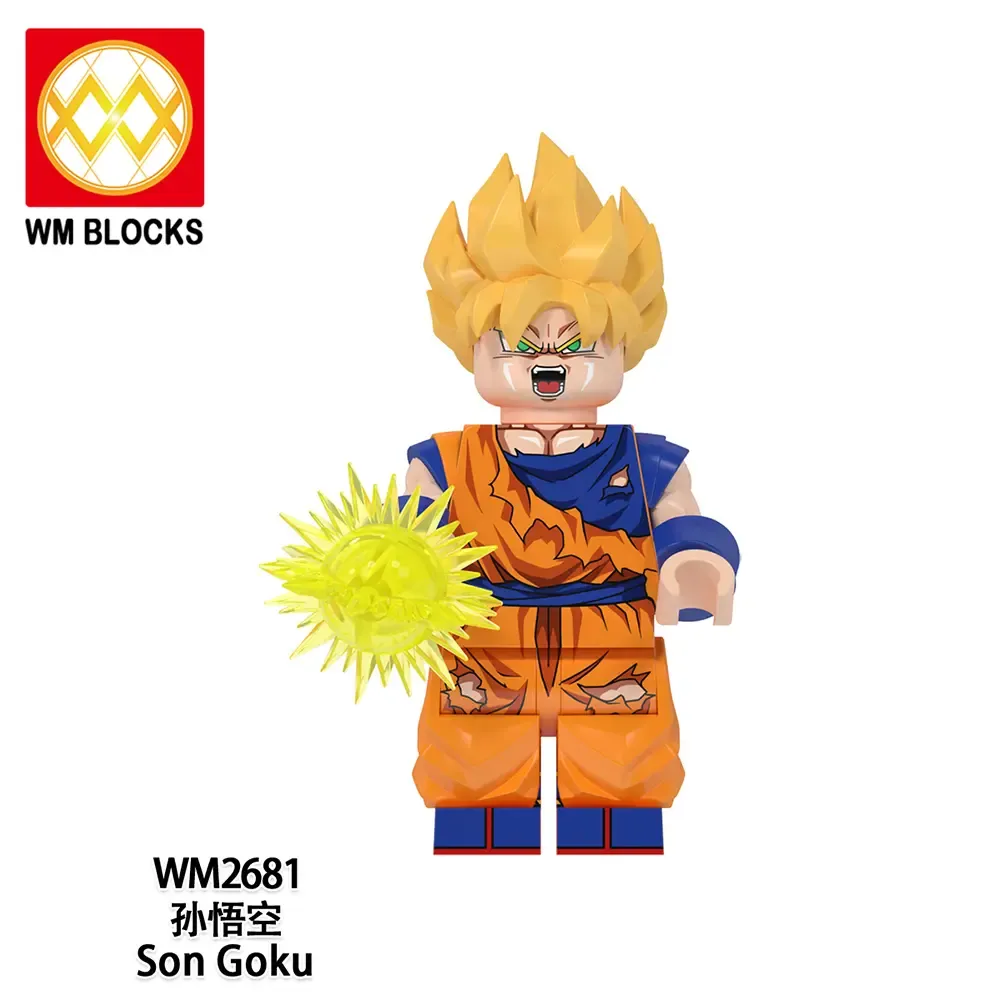 Son Goku World Minifigures WM2681 Minifigures-Minifigtoys.com