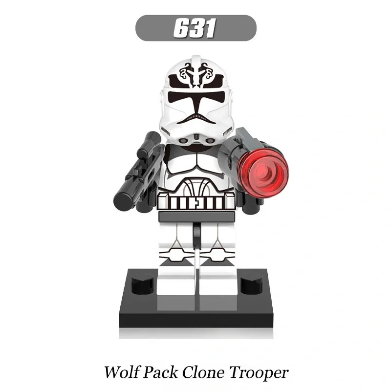 Wolfpack Clone Trooper minifigures 631 Star Wars figure