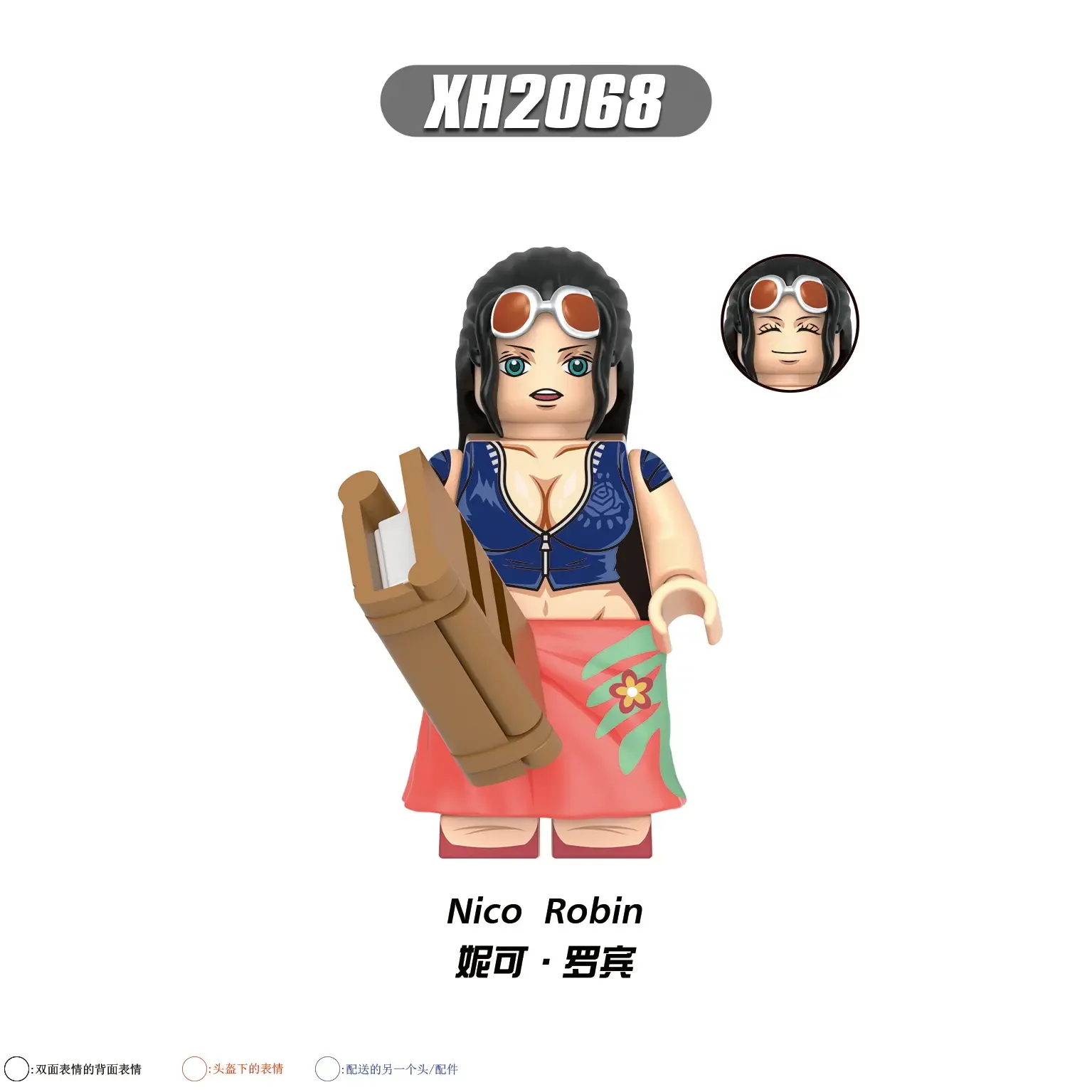 Nico Robin Xinh XH2068 Minifigures-Minifigtoys.com
