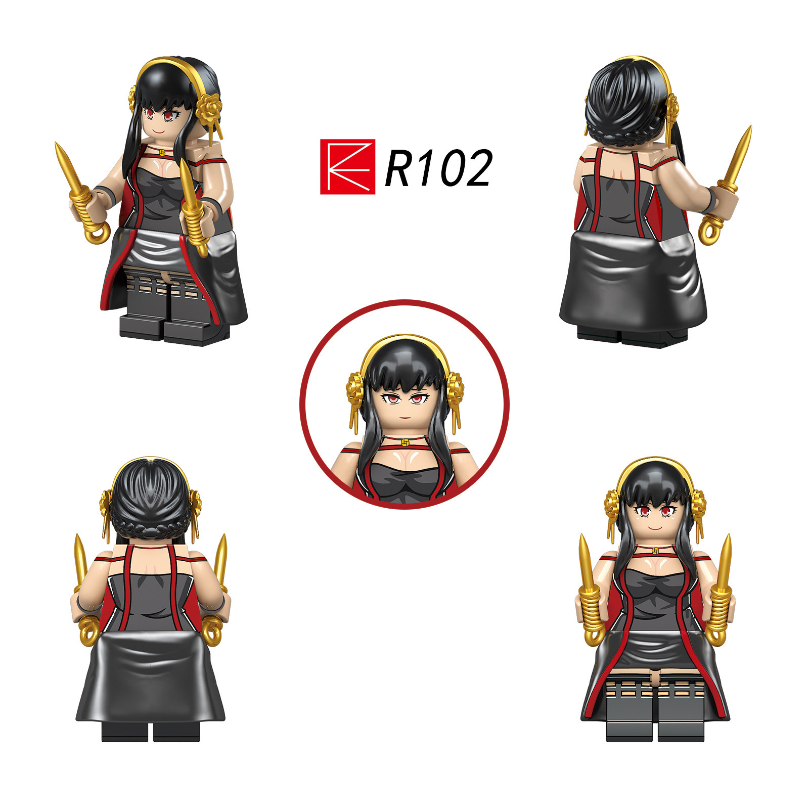 Yor Forger minifigures R102 Anime/Manga figure