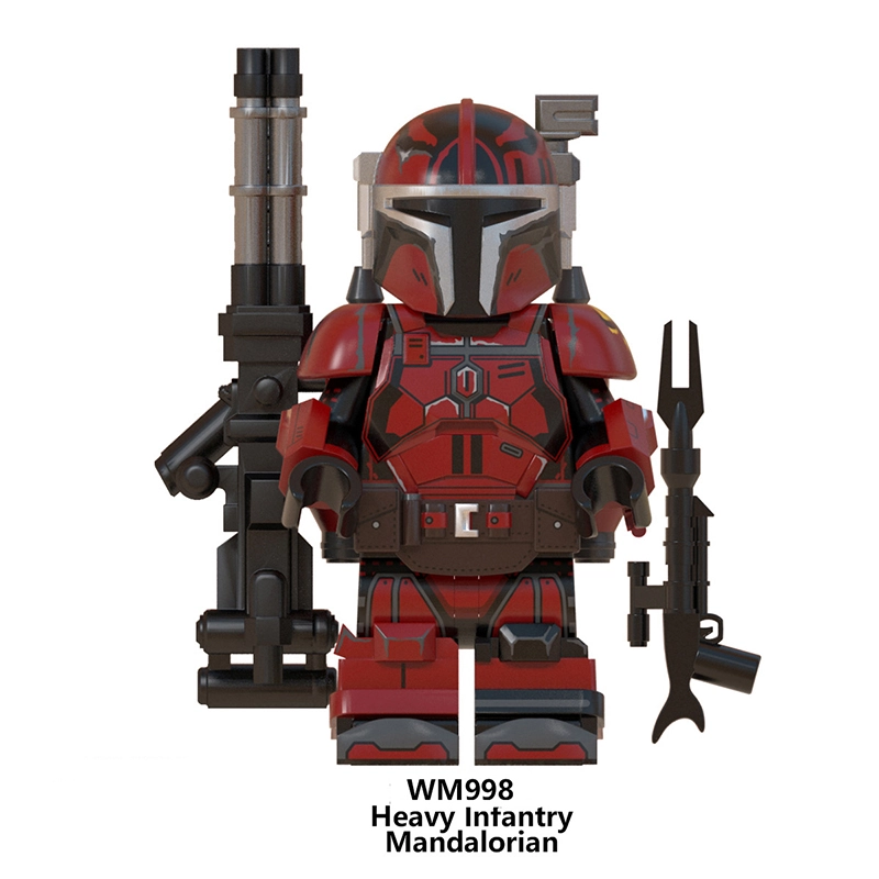 Heavy Infantry Mandalorian minifigures WM998 Star Wars figure