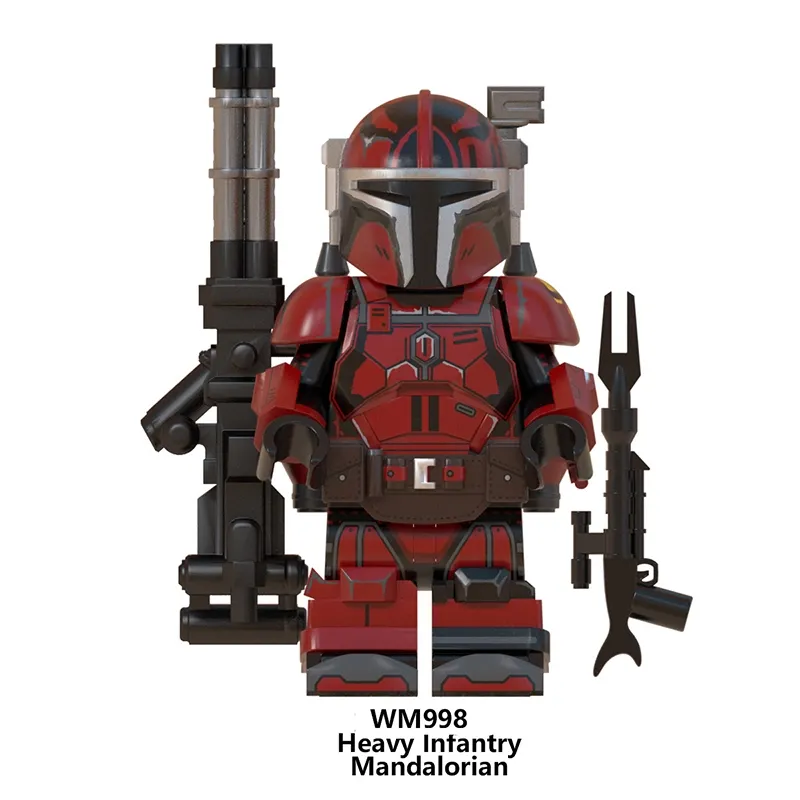 Heavy Infantry Mandalorian minifigures WM998 Star Wars figure